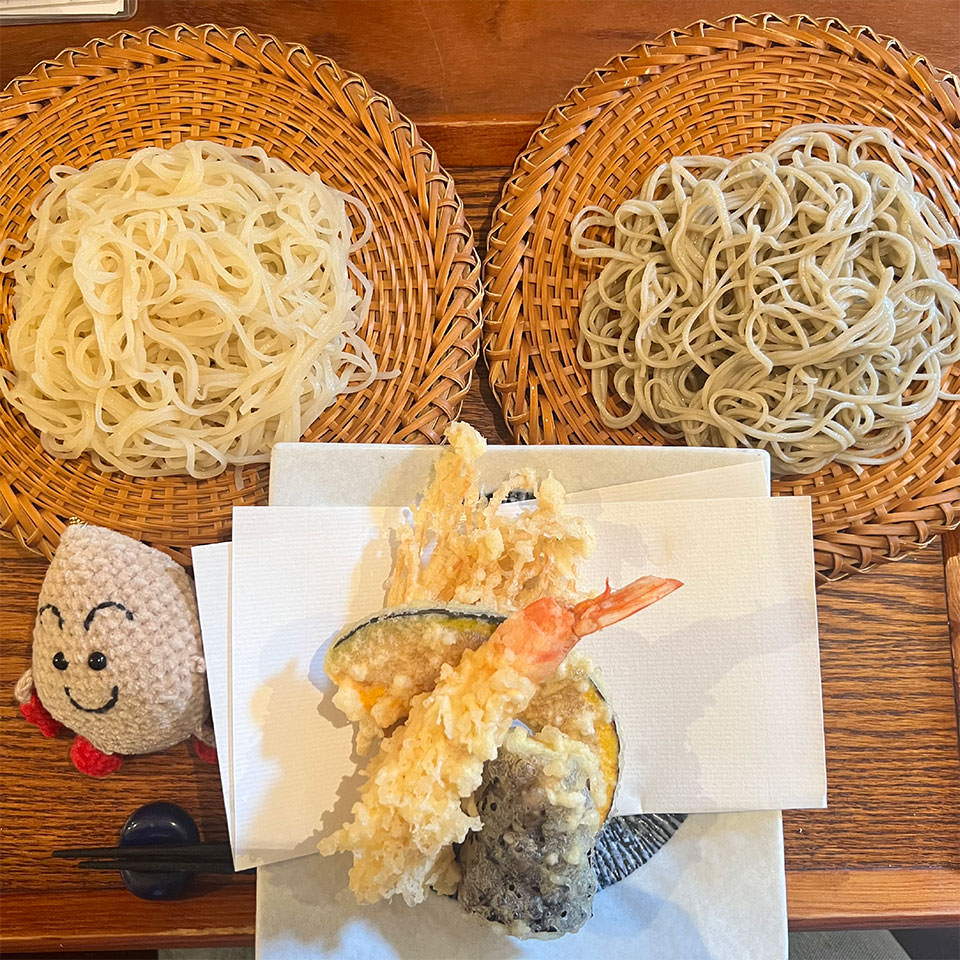 天せいろ二色もり