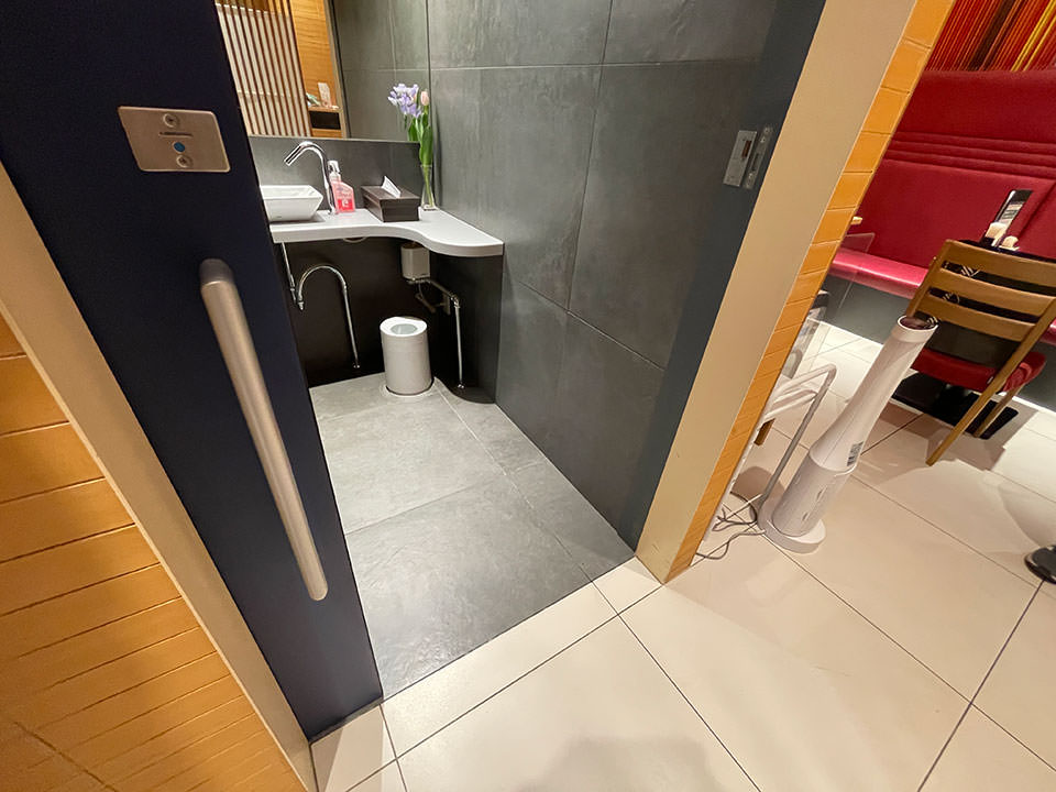 お手洗いはバリアフリー