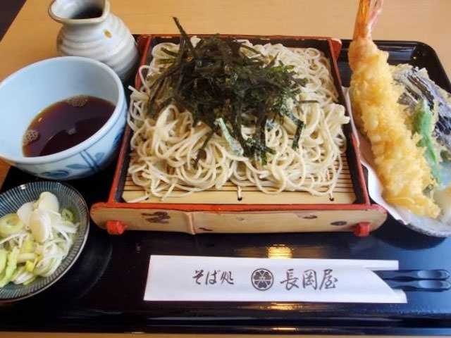 一番人気の天ざるそば