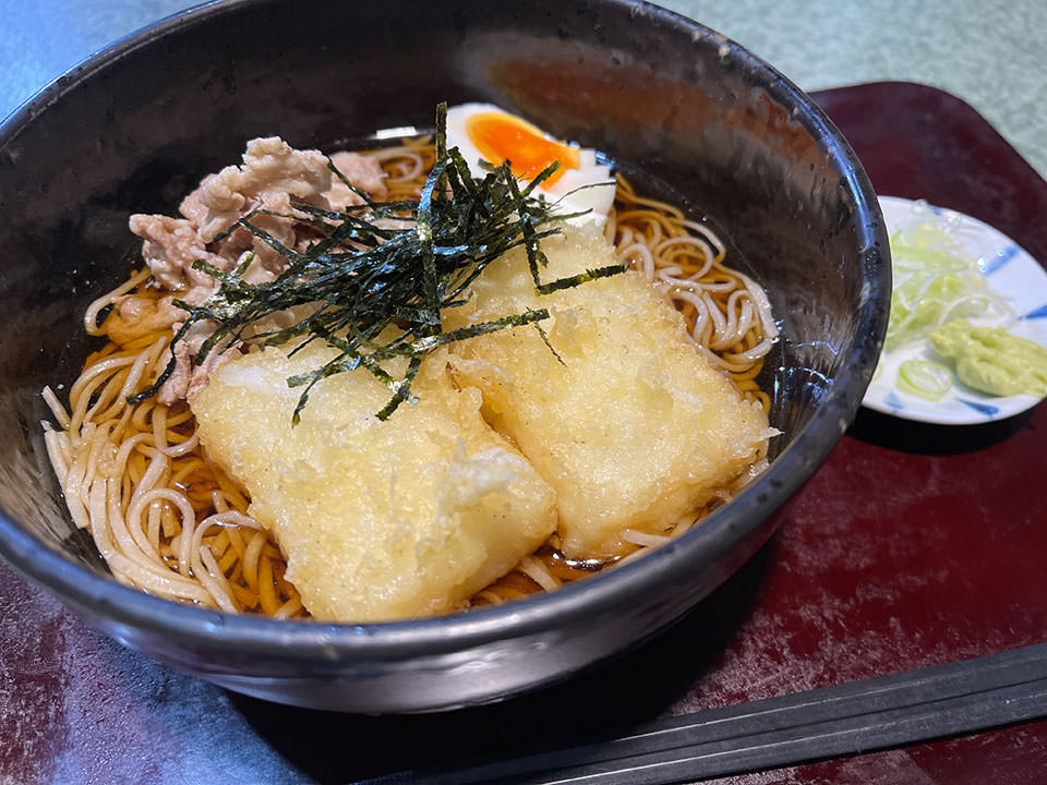 揚げもち力そば