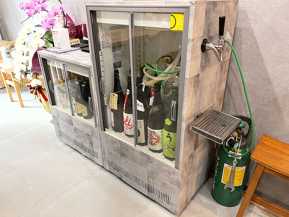 クラフトビールサーバー内蔵式